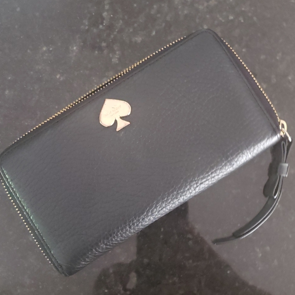 Kate Spade black wallet